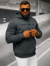 Pánska Mikina Grafitová OZONEE JS/27B6512/5