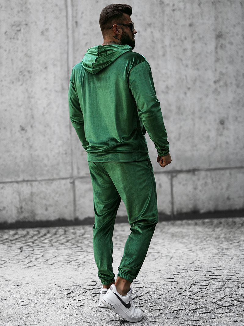 Pánska Tepláková Súprava Zelený OZONEE O/D7517