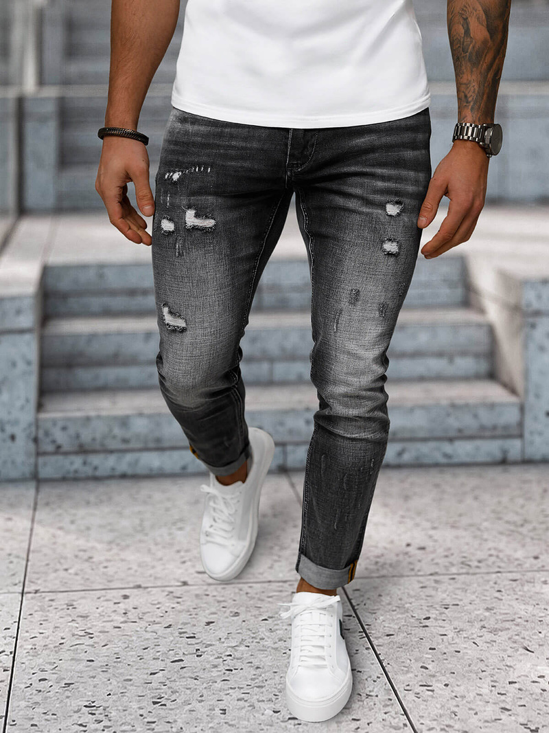 Pánske rifle Čierne OZONEE NB/MP0169G