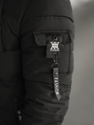 Pánska Bunda Čierna OZONEE JS/57M7501/392Z