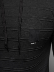 Pánska Mikina Čierna OZONEE O/TB2272