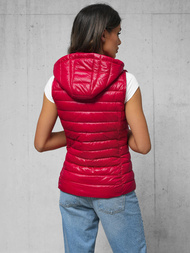 Dámska Vesta Červená OZONEE JS/16M9138/270