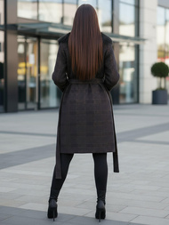 Dámsky Kabát Čierne OZONEE JS/53M5200/1Z