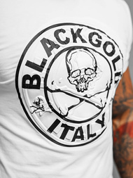 Pánske Tričko Biele OZONEE NB/MT3074