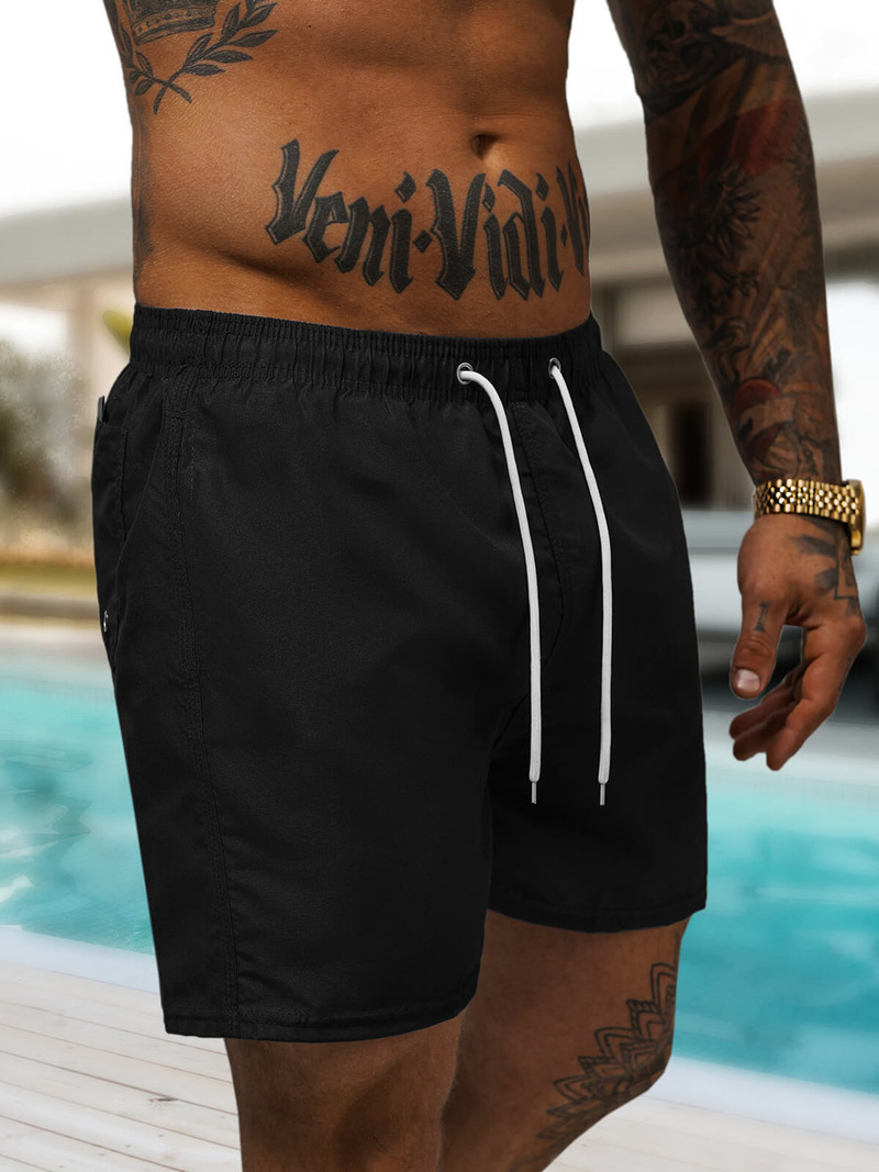 Pánske Kúpacie Šortky Čierne OZONEE JS/XL020/1