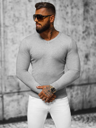 Pánsky Sveter Sivý OZONEE NB/MMB601/2Z