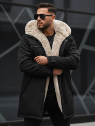 Pánska Zimná Bunda Čierna OZONEE JS/22M316/392Z