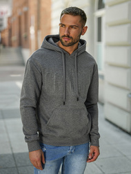 Pánska Mikina Grafitová OZONEE JS/8B1773/5