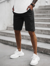 Pánske Chino Kraťasy Čierne OZONEE T/XX160085/1