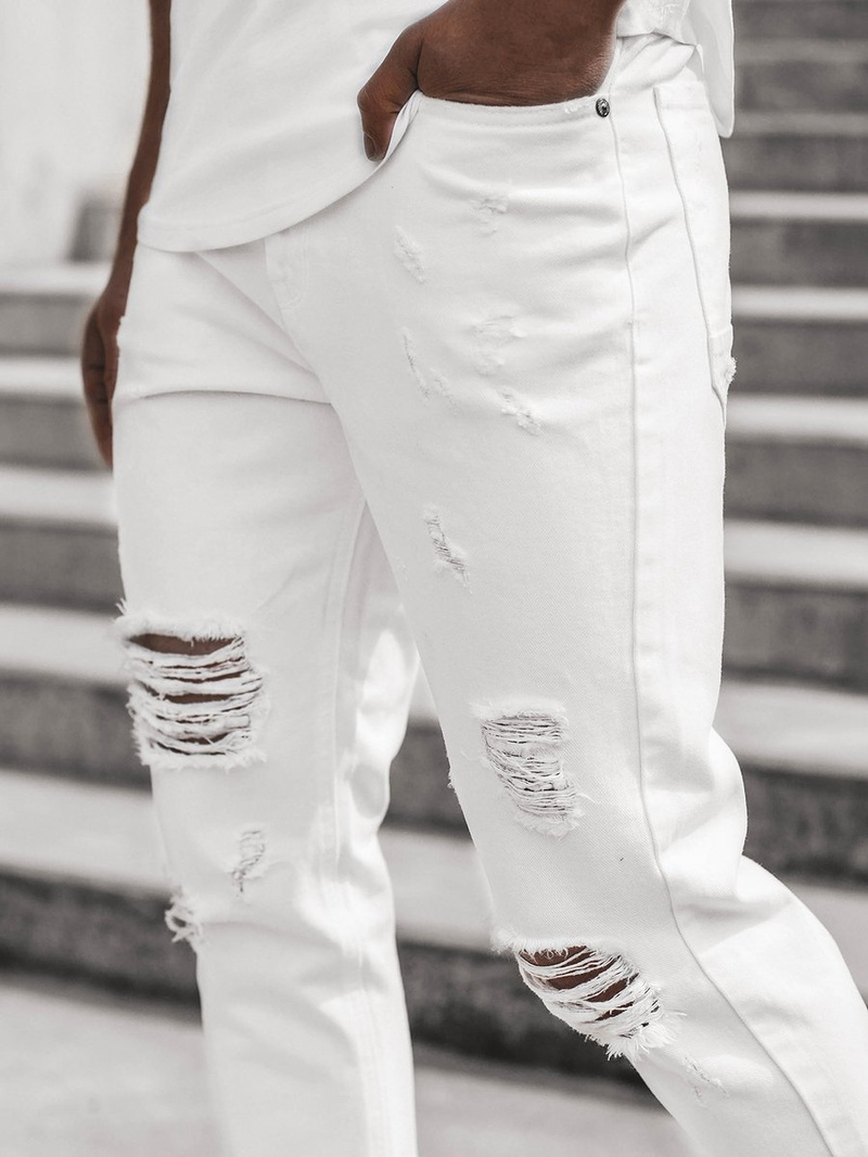 Pánske rifle Biele OZONEE B/55082