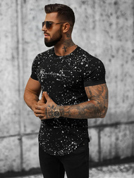 Pánske Tričko Čierne OZONEE O/P1113