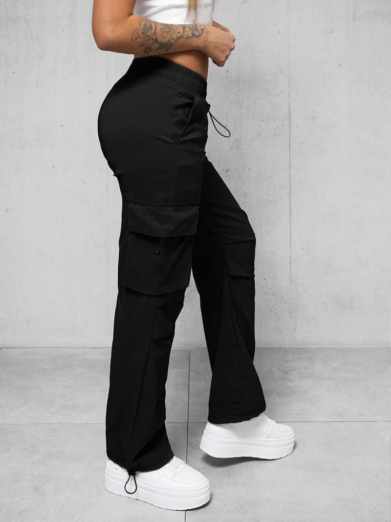 Dámske Nohavice Čierne OZONEE O/TT00375/2