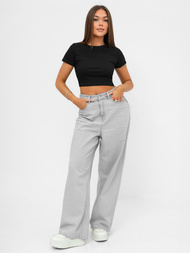 Dámske Tričko Čierne OZONEE JS/96T666/3