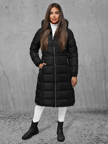Dámska bunda čierna OZONEE JS/M736/392