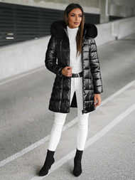 Dámska Bunda Čierna OZONEE JS/16M9120/392Z