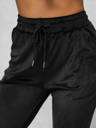 Dámska Velúrová Tepláková Súprava Čierny OZONEE JS/35C1612/3