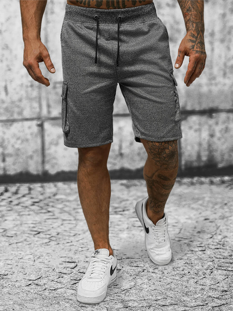 Pánske Kraťasy Grafitové OZONEE JS/8K1128/5