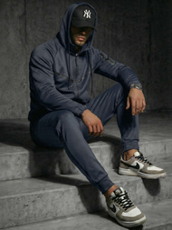 Pánska Tepláková Súprava Námornícka Modrá OZONEE JS/8C1966/25