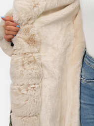 Dámska Zimná Bunda Zelená OZONEE JS/M763/136Z