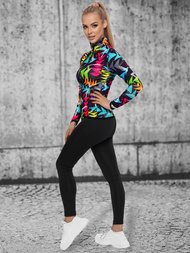 Dámska dvojdielna tepláková súprava farebná OZONEE O/22094