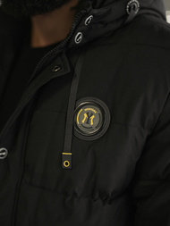 Pánska Bunda Čierna OZONEE JS/57M7503/392Z