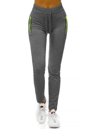 Dámske tepláky grafitové OZONEE O/9932