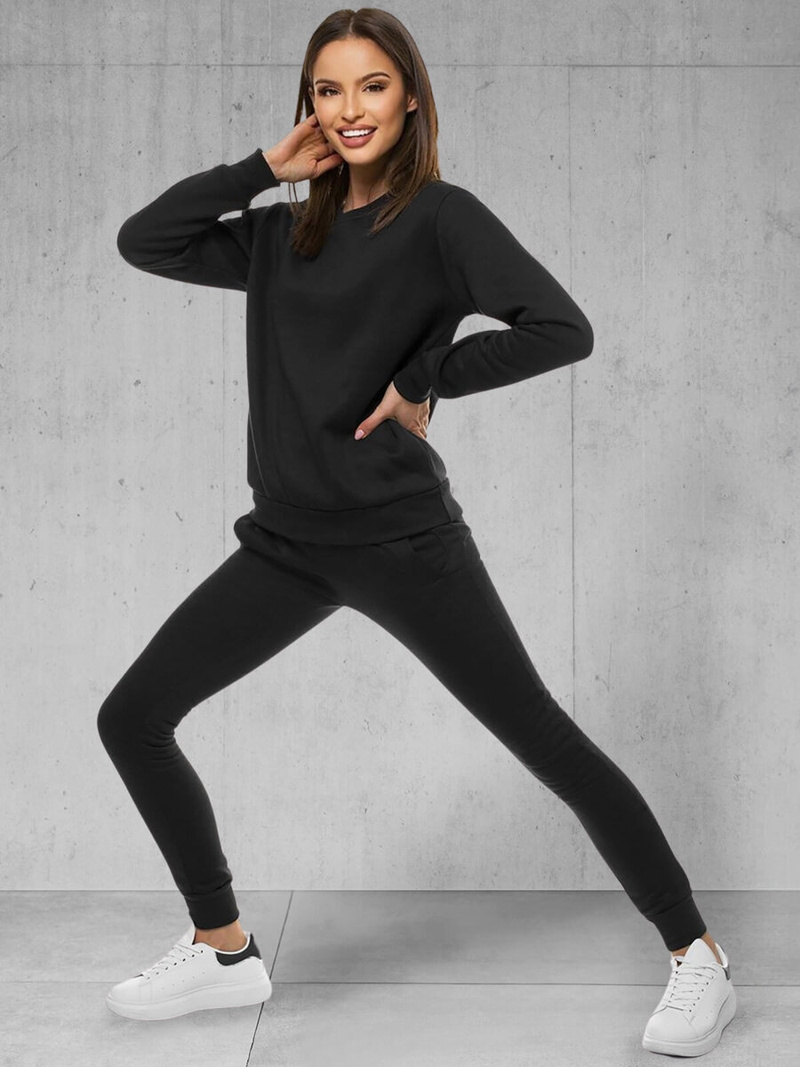 Dámska tepláková súprava Čierna OZONEE 39