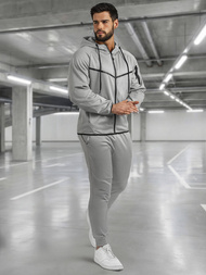 Pánska Tepláková Súprava Šedá OZONEE JS/8C1966/2