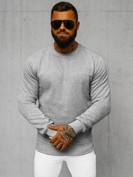 Pánska Mikina Sivá OZONEE JS/2001-10Z