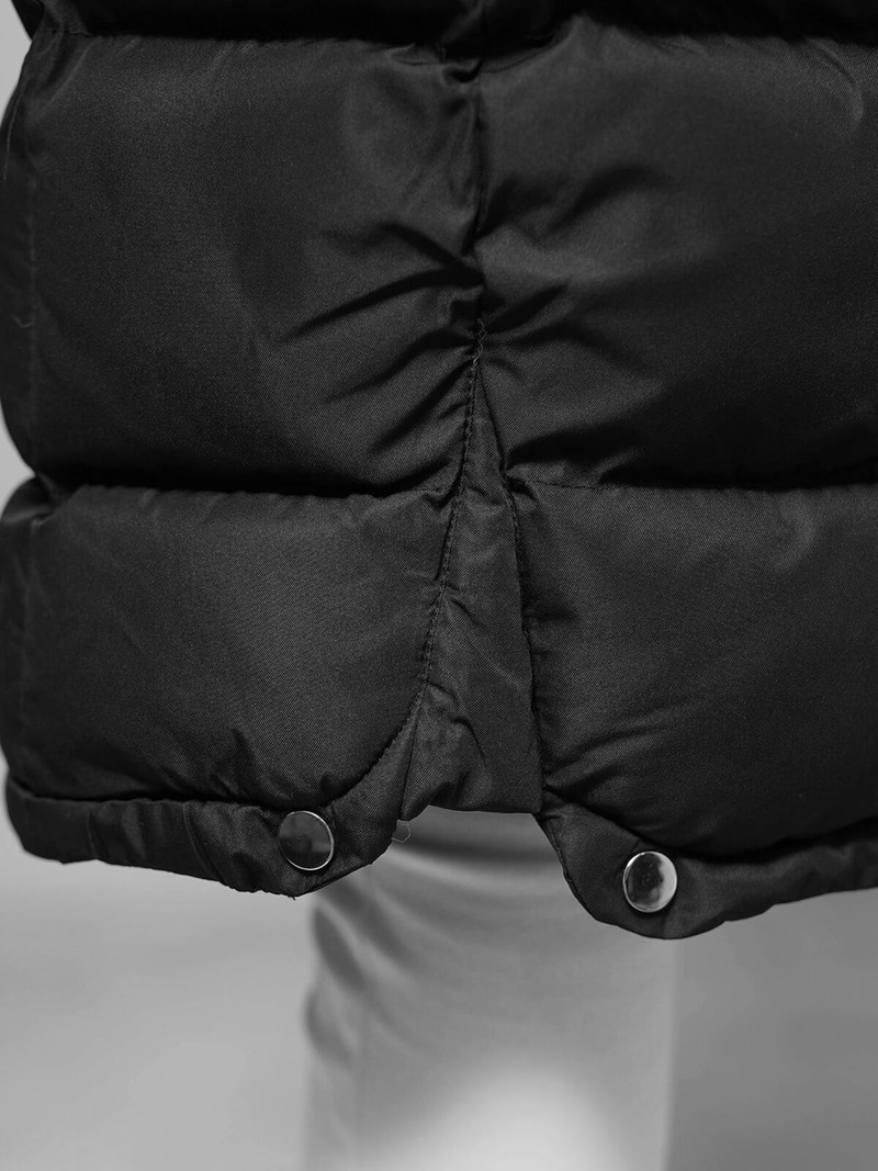 Dámska bunda čierna OZONEE JS/M736/392