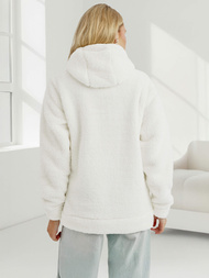 Dámska Mikina Biela OZONEE JS/HH192/1