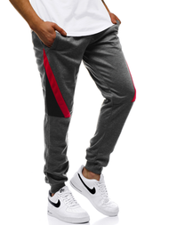 Pánske tepláky grafitové OZONEE JS/JZ11018