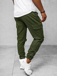 Pánske Chino Jogger Nohavice Khaki OZONEE O/G3014Z
