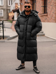 Pánska Bunda Čierna OZONEE O/M3202Z