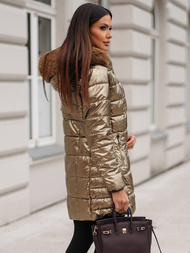 Dámska Bunda Zlato OZONEE JS/16M9120/403Z