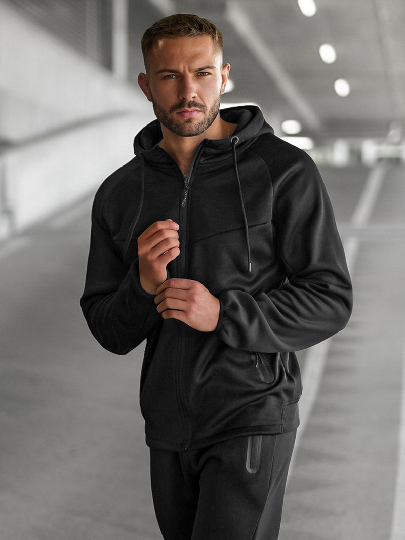 Pánska Tepláková Súprava Čierny OZONEE JS/8C1967/3