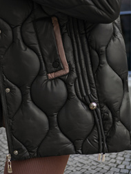 Dámska bunda čierna OZONEE O/5M3226/392Z