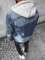 Pánska Riflová Bunda Modrá OZONEE NB/MJ505BZ