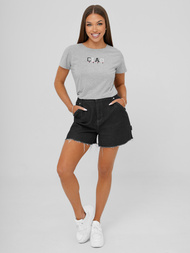 Dámske Tričko Sivé OZONEE JS/RJ77542