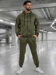 Pánska Tepláková Súprava Khaki OZONEE JS/8C1966/29