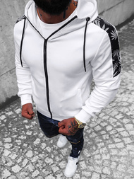 Pánska Mikina Biela OZONEE JS/B8120