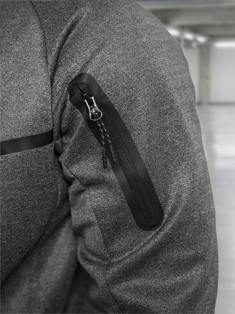 Pánska Tepláková Súprava Grafitová OZONEE JS/8C1966/5