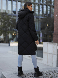 Dámska bunda čierna OZONEE JS/5M3168/392