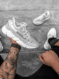 Pánske sneakersy Bielo-Čierne OZONEE O/503