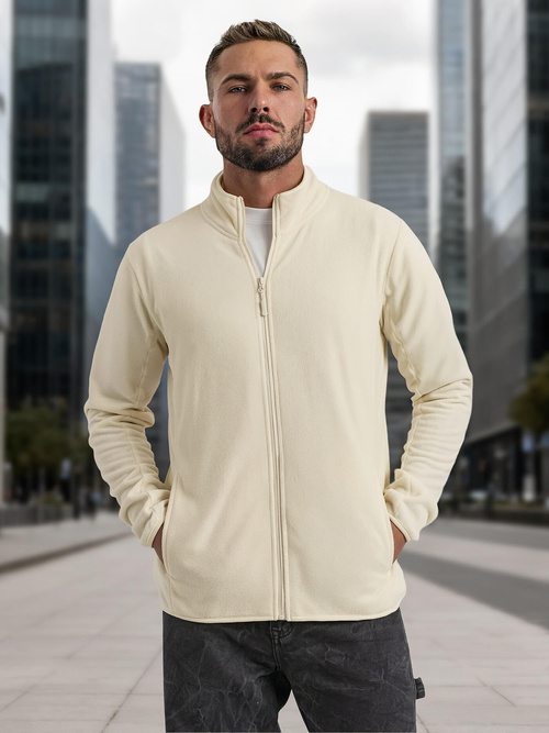 Pánska Mikina Ecru OZONEE JS/HH016/1