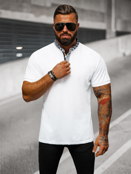 Pánska Polokošeľa Bielé OZONEE O/DA803