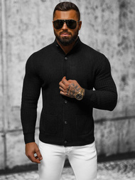 Pánsky Sveter Čierny OZONEE NB/MM6020/4