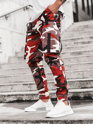 Pánske jogger nohavice nohavice béžový OZONEE O/11102