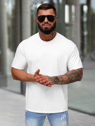 Pánske Tričko Biely OZONEE JS/67T1298/1