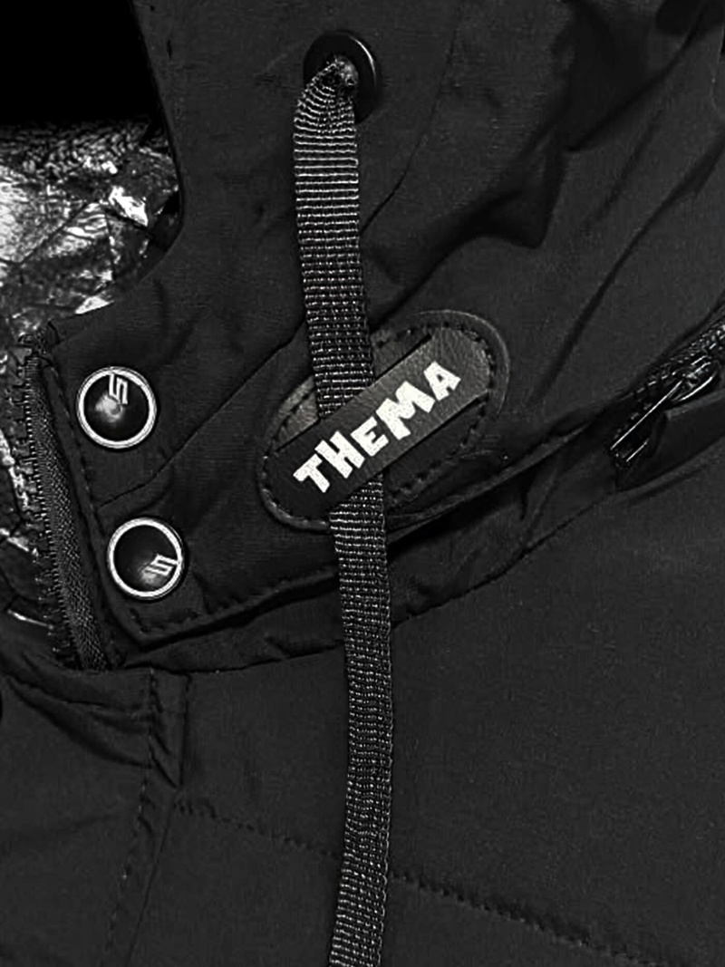 Pánska Bunda Čierna OZONEE JS/31M5077/392